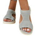 thumbnail image 2 of Sandales pour Femmes 2025 Sandales d'Été pour Femmes Sandales à Plateforme pour Femmes à Fermeture Éclair Rétro Confort Extérieur Sandales des Années 90 pour Femmes Porter Talons Hauts Sandales Poisson Bling pour Femmes Bouche, 2 of 9