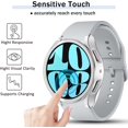 thumbnail image 2 of KOMI [10Pack] for Samsung Galaxy Watch 6 Screen Protector Case 44mm, Soft TPU Protective Film Full Protection Face Cover, Galaxy Watch 6 Bumper Guard Frame Accessories for Women Men, 2 of 5