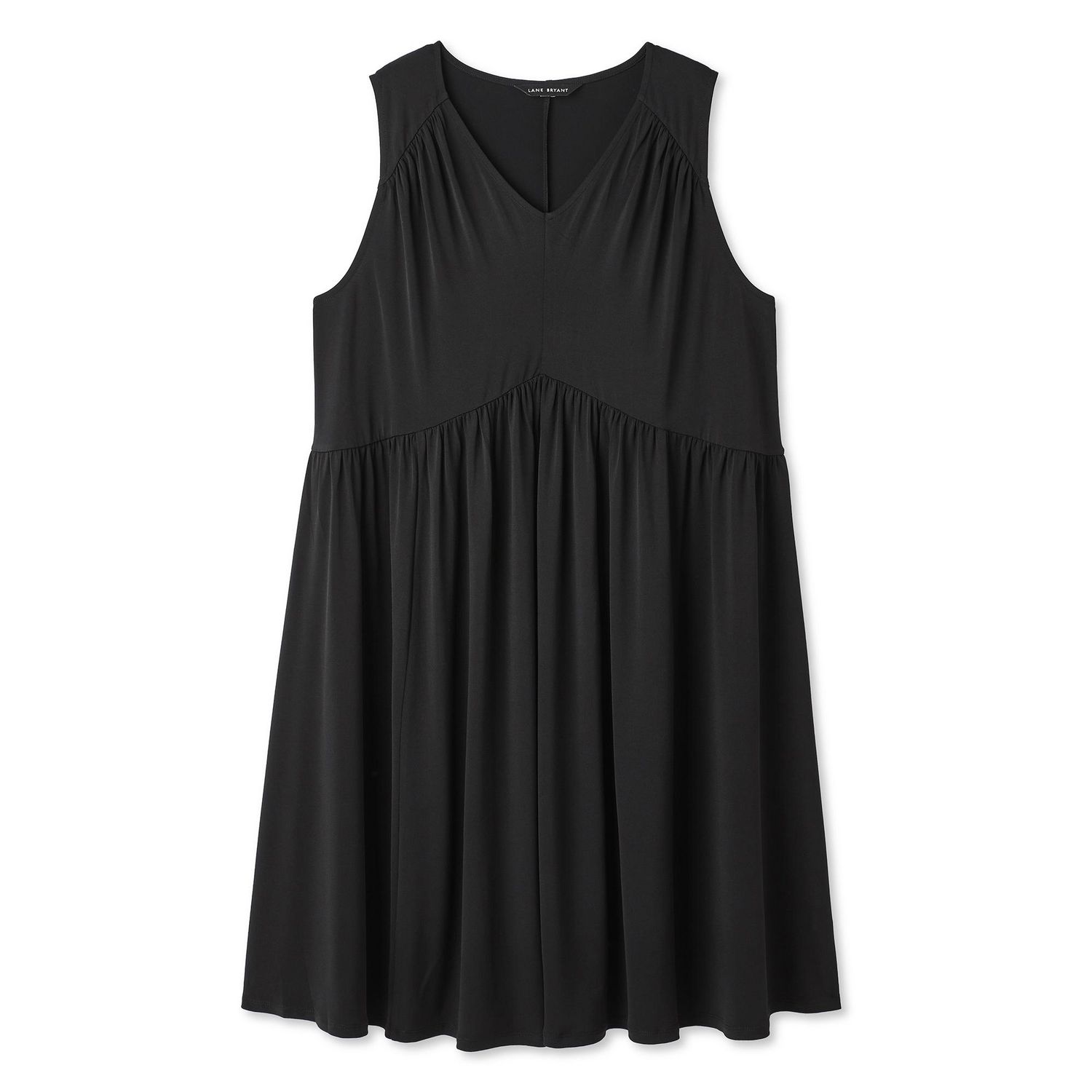 Robe fluide avec encolure en V Lane Bryant Plus pour femmes