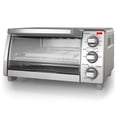 thumbnail image 4 of BLACK+DECKER™ Natural Convection 4-Slice Toaster Oven, Stainless Steel, Bake, Broil, Toast, Keep Warm Cooking Functions, 4 of 10