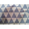 thumbnail image 5 of oneOone Tissu en Coton et Soie Imprimé Géométrique Triangle BTY 42 Pouces de Large, 5 of 5
