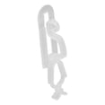 thumbnail image 4 of 60 Pcs Christmas Light Clips Plastic Soft Flexible Waterproof Small Christmas Light Clips Hooks Christmas Tree Decoration White, 4 of 14