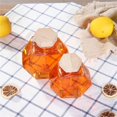 thumbnail image 4 of Hexagonal Glass Bottle With Wooden Packaging Bottle Small Container Storage Jar For Home Kitchen glass jar bottle, 4 of 7