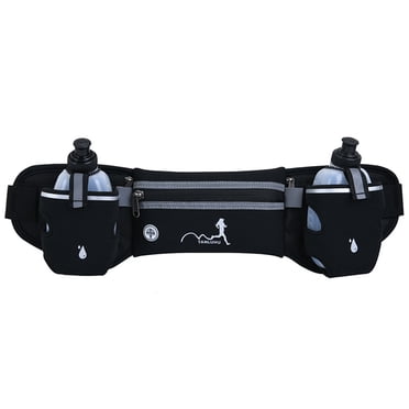 Ceinture de Course avec Bouteilles d'Eau Ceinture de Bouteille d'Eau de Course, pour Course Randonnée Cyclisme Escalade
