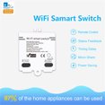 thumbnail image 2 of RYRDWP Interrupteur Lumineux Intelligent Mini 5A Wi‐Fi Alexa Google Home Intelligent, 2 of 9