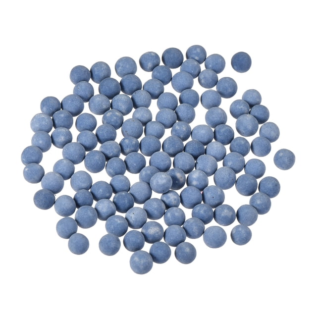 Unique Bargains 5-6mm 0.88 Lbs Clay Pebbles Blue Gardening Potted Balls for Hydroponic Growing