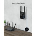 thumbnail image 2 of BrosTrend AX1500 WiFi 6 Universal WiFi to Ethernet Adapter with RJ45 Gigabit Port, Dual Band WiFi Bridge for PC, Printer, Smart TV, Blu-Ray Player, P, 2 of 6