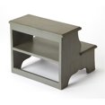 thumbnail image 3 of Butler Specialty Company Melrose Wood Step Stool - Gray, 3 of 4