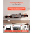 thumbnail image 4 of VEVOR Floating TV Stand 70" Entertainment Center Power Outlet & Cable Hole Wood, 4 of 9