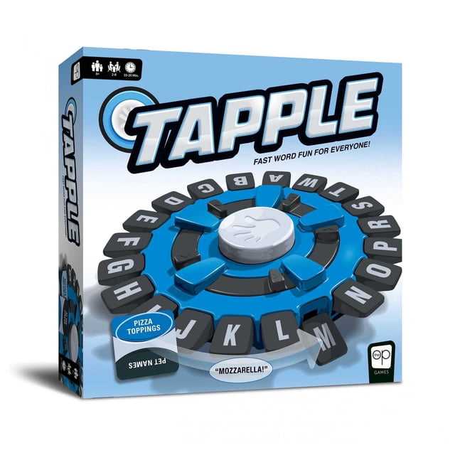 USAopoly Tapple Board Game - Fast Word Fun for the Whole Family!