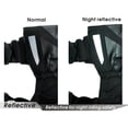 thumbnail image 3 of 2x Motorcycle Knee Pads K01-3 for pads motocross Motocross Racing 2pcs motorcycle knee Reflective Black, 3 of 9