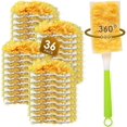 thumbnail image 1 of 36 Count Feather Duster Refills for Swiffer Dusters Handle, 360 Degree Multi-Surface Duster Refill Kit with 1 Extra Handle, Disposable Dust Removal Brush Heads for Electronics Furniture, Car Interior, 1 of 7