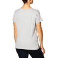 thumbnail image 2 of Hanes T-shirt Nano-T pour Femmes, 3TG, Acier Clair, 2 of 3