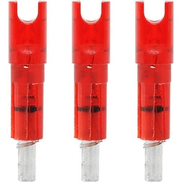Burt Coyote Parker Capture Lumenok Crossbow Nock Ruby (3 Pack)
