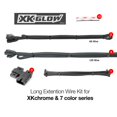 thumbnail image 1 of XK Glow Underbody Light Kit Cable XK-4P-WIRE-KIT-CAR Plug-N-Play; For 2nd Generation XKchrome And 7 Color Series Lights, 1 of 5