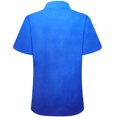 thumbnail image 5 of Button Down Shirts for Women Short Sleeve Collared Work Office Blouses Casual Relaxed Fit Summer Tunic Tops Plus Size, 5 of 5