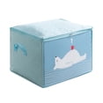 thumbnail image 1 of TopLLC Foldable Storage Bag Clothes Blanket Quilt Closet Sweater Organizer Box Pouch, 1 of 1