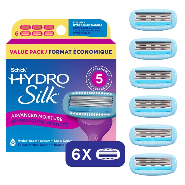 Cartouches de lames Schick Hydro Silk pour femmes