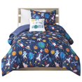 thumbnail image 1 of Pemberly Row Contemporary 100 Percent Polyester Printed Comforter Set in Multi, 1 of 13