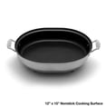 thumbnail image 5 of Cuisinart CSK-150 1500-Watt Oval Electric Skillet - Nonstick, Brushed Stainless, 5 of 5