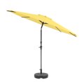 thumbnail image 1 of CorLiving 10ft Wind Resistant Tilting Patio Umbrella with Aluminum & Steel Frame & Round Base, 1 of 7