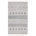 thumbnail image 4 of SAFAVIEH Natura Skyler Stripe Diamond Tassel Area Rug, 4 of 7