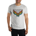 thumbnail image 1 of Wonder Woman Logo Pride White T-Shirt, 1 of 3