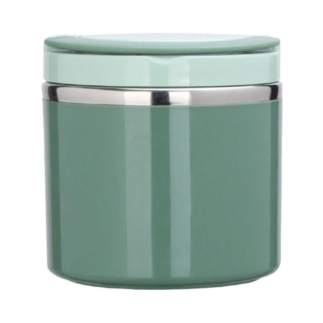 CEHVOM Hot Container With Handle, 1000ml Stainless Steel Food Heating Container, Food Container, Keep Warm Container, Breakfast Cup, Soup Bowl Clearance