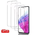 thumbnail image 1 of ZYQEEE [3 Pack] Clear Tempered Glass Screen Protector Compatible for Samsung Galaxy A53 5G 6.5-inch, Scratch Resistant, Easy Install, Bubble-Free, 1 of 8