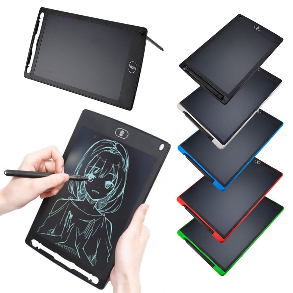Amerteer LCD Writing Tablet 12/10/8.5inch Pressure Sensitive Digital Drawing Pad Black