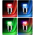 thumbnail image 3 of Wheel Lights  Car Bike Wheel Tire Tyre Valve Dust  Light  Spoke Flash Lights For Car 2 Pcs Wheel Lights Car Bike Wheel Tire Tyre Valve Dust  Light Spoke Flash Lights For Car Truck, 3 of 8