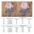 thumbnail image 2 of Baby Boys 2PCS Pants Sets Long Sleeve Round Neck Sweatshirt Tops Solid Color Pants Sets, 2 of 5