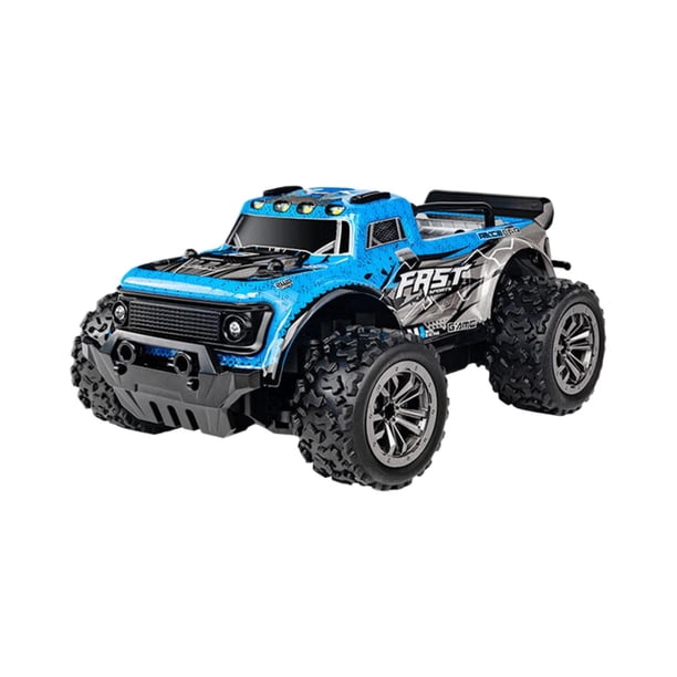 Voiture Télécommandée Tout Terrain Amphibie,2.4GHz Voiture Télécommandée Enfant, 4x4 télécommandée tout terrain, Monstertruck RC avec 360° Drift, Jouet Cadeau pour Garçon Fille 6 ans et plus (Bleu