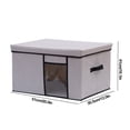 thumbnail image 3 of Bdday Underbed Storage Washable Perspective Window Fabric Art Treasure Chest for Household Clothes Storage and Miscellaneous Oxford Textile Sorting Box Laundry Room Storage, 3 of 8