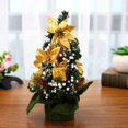 thumbnail image 1 of Mini Table Top Christmas Tree Small Desk Xmas Tree Party Ornament Decorated Tree, 1 of 6