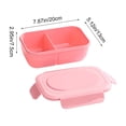 thumbnail image 3 of Boîte à Lunch en Silicone pour Micro-Ondes Boîte Bento à Lunch Boîte à Lunch à Teneur Réduite en Gras Boîtes à Lunch à Compartiments, 3 of 6