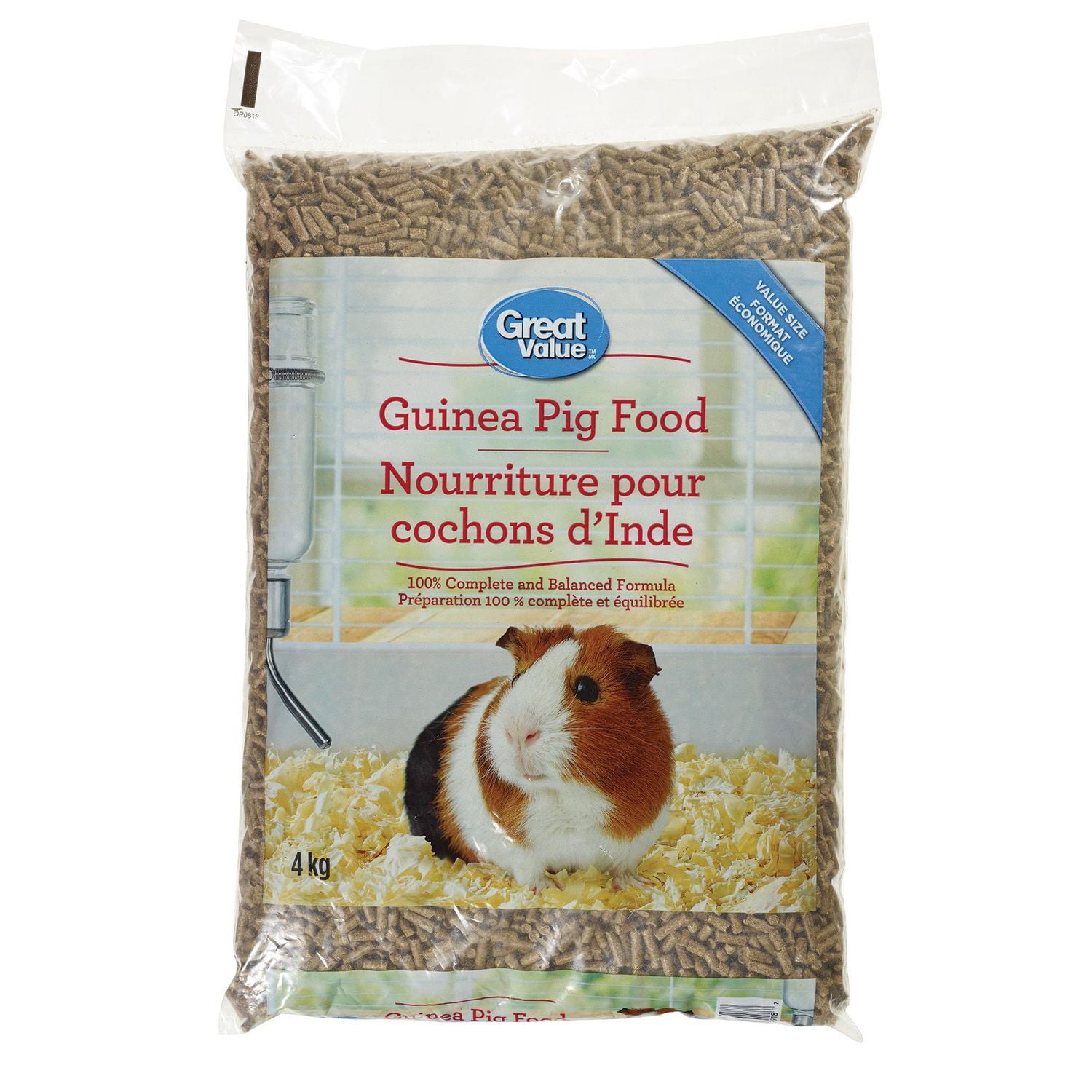 Great Value Guinea Pig Food, 4kg