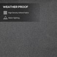 thumbnail image 4 of Outsunny Housse de Parasol Imperméable 300D avec Fermeture Éclair, Gris Foncé, 4 of 10
