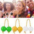 thumbnail image 2 of Visland 2 Pair Asalato Rhythmic Ball Hand Percussion Instruments Rattle Asalato Shaker for Adults And Teenagers, 2 of 8