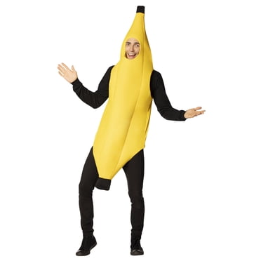 Rasta Imposta Ultimate Banana Fruit Costume d'Halloween pour Homme pour Adulte, Taille Unique Régulière, Jaune