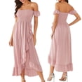 thumbnail image 4 of Robes Maman et Moi Enfant-Arent Décontractées Florales Tenues Familiales Été Assorties Robe Maxi, 4 of 4