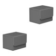 thumbnail image 4 of maskred Stylish and Secure Card Deck Storage Holder Organizer with Magnetic Closure TCG Display Gray 2Set, 4 of 6