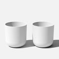 thumbnail image 1 of Veradek Pure Series Kona 15" Planter 2 Pack White, 1 of 8