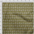 thumbnail image 4 of oneOone Polyester Spandex Dark Olive Green Fabric Asian Block Craft Projects Decor Fabric Printed By The Yard 56 Inch Wide, 4 of 4