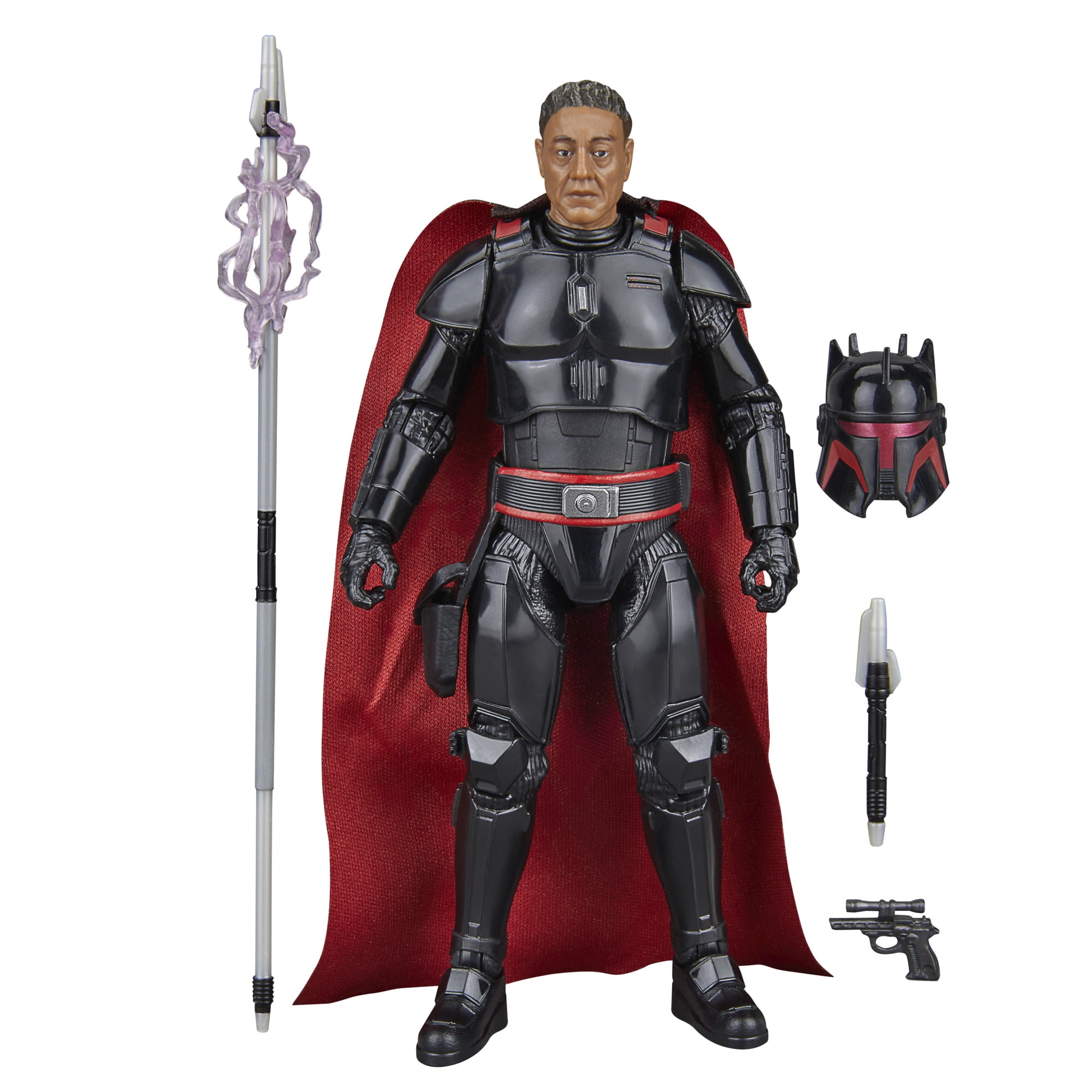 Star Wars The Black Series, figurine de collection Moff Gideon (armure de Dark Trooper) de 15 cm, Star Wars: The Mandalorian, à partir de 4 ans