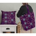 thumbnail image 5 of Soimoi Purple Rayon Fabric Sun Mandala Print Sewing Fabric Yard 56 Inch Wide, 5 of 5