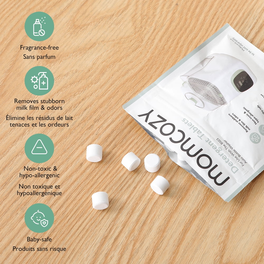 Momcozy  Dishwasher Detergent Tablets for Baby Bottles, 120 Tablets