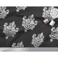 thumbnail image 3 of Soimoi Silk Fabric Floral & Paisley Block Print Fabric by The Yard 42 Inch Wide, 3 of 3