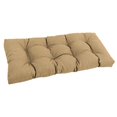 thumbnail image 2 of Blazing Needles 19" x 42" Patio Bench Cushion-Sandstone, 2 of 3