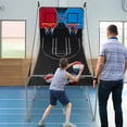 thumbnail image 2 of Costway Jeu d'Arcade de Basketball à Double Tir avec 8 Modes de Jeu Son d'Arcade Pointage Électronique Rouge, 2 of 10
